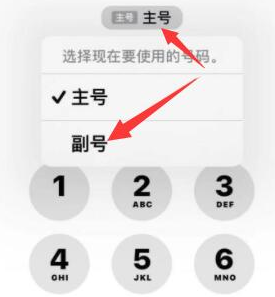 长岛苹果14维修店分享iPhone 14 Pro Max使用副卡打电话的方法 