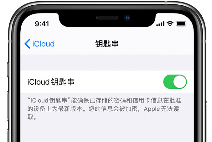 长岛苹果手机维修分享在 iPhone 上开启 iCloud 钥匙串之后会储存哪些信息 