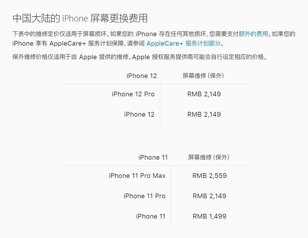 长岛苹果手机维修分享iPhone 12/12 Pro 更换屏幕多少钱 